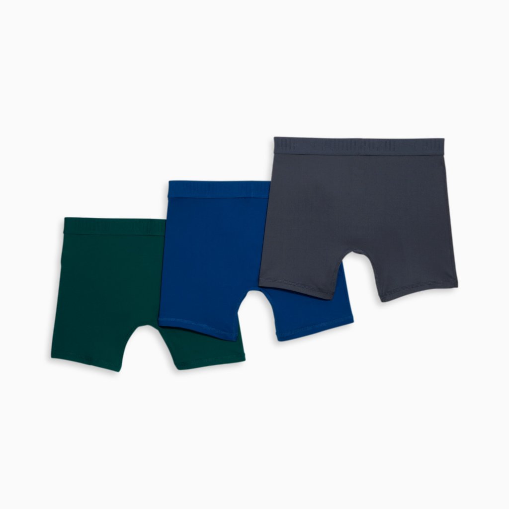 Puma Men's 3 Pack Ultra-Soft Premium Boxer Briefs 859705 01 New W Tags